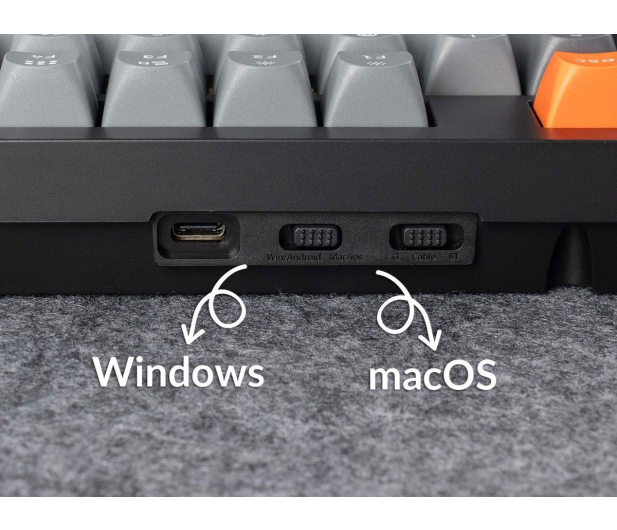 Keychron K10 Max H3 Super Brown Switch HotSwap RGB Win/MacOS FullSize - 1507495 - zdjęcie 6